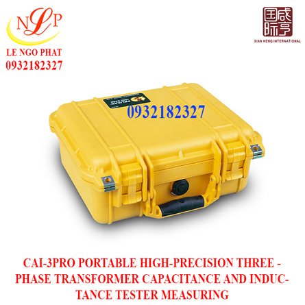 CAI-3PRO PORTABLE HIGH-PRECISION THREE - PHASE TRANSFORMER CAPACITANCE AND INDUCTANCE TESTER MEASURING