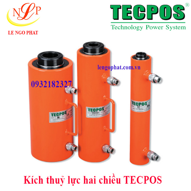 KÍCH THUỶ LỰC HAI CHIỀU TECPOS (TDCH-100168)
