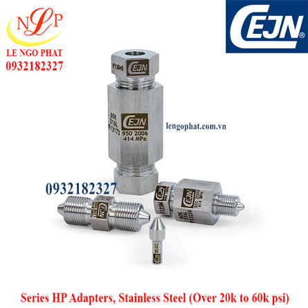 HP Unions Series HP Adapters Stainless Steel 60k psi