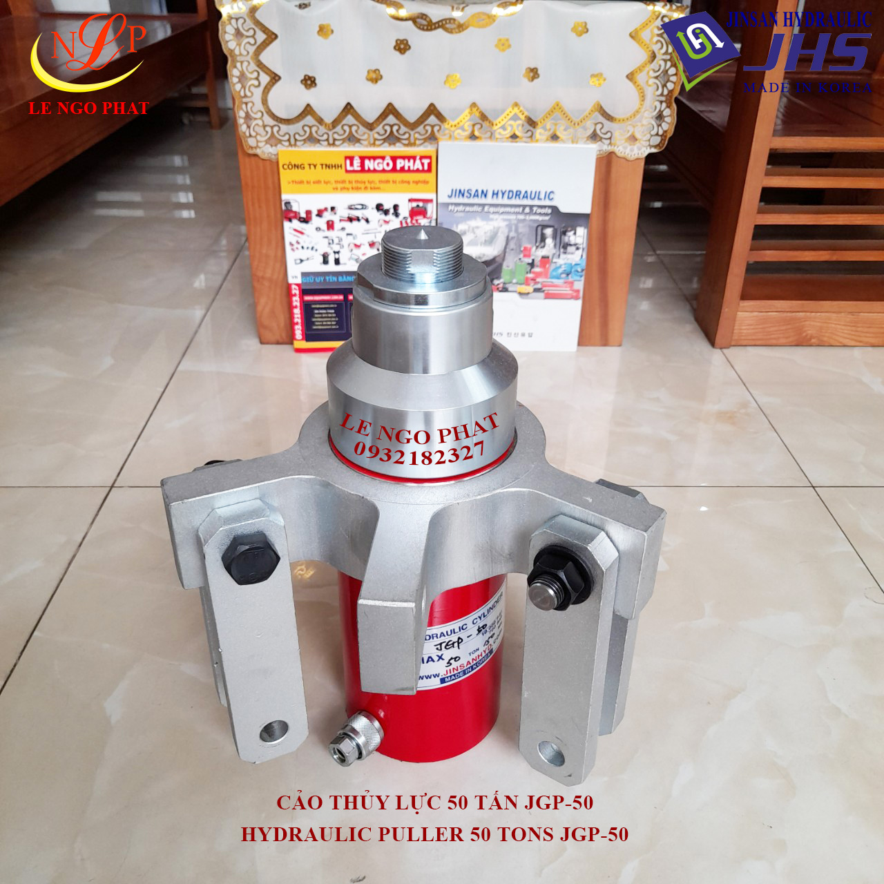 JGP-50, cảo thủy lực 50 tấn JHS - Korea