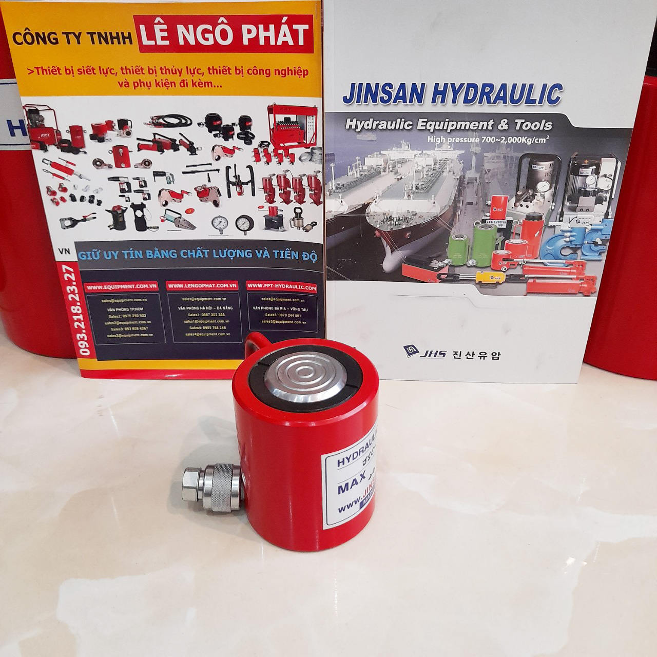 JSC-2050, Kích thủy lực lùn JHS 20 tấn hành trình 50 mm