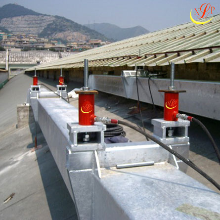 kích thủy lực rỗng tâm 1 chiều