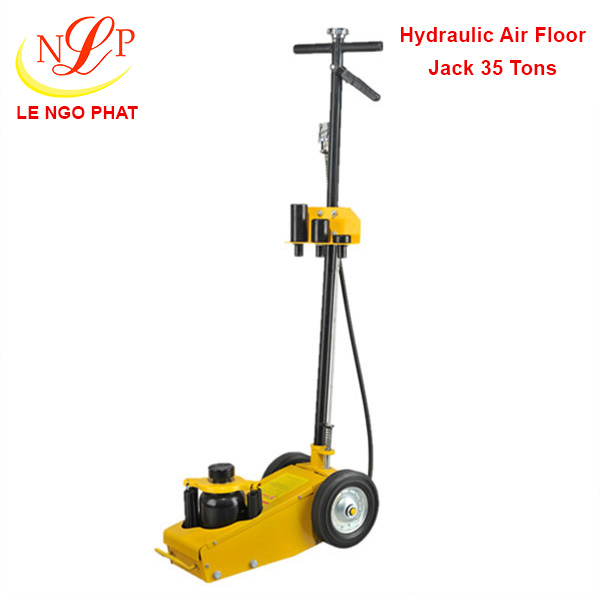 xe đội thủy lực dùng khí nén 35 tấn