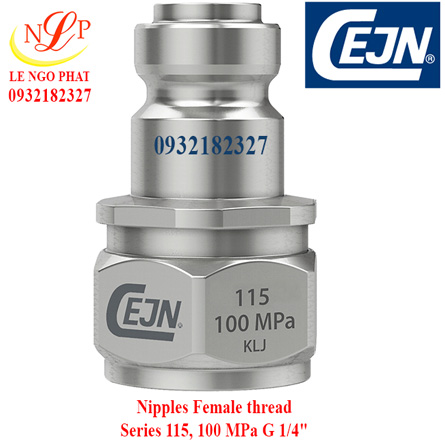 Nipples Female Series 115, 100 MPa G 1/4"