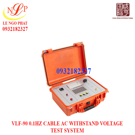 VLF-90 0.1HZ CABLE AC WITHSTAND VOLTAGE TEST SYSTEM