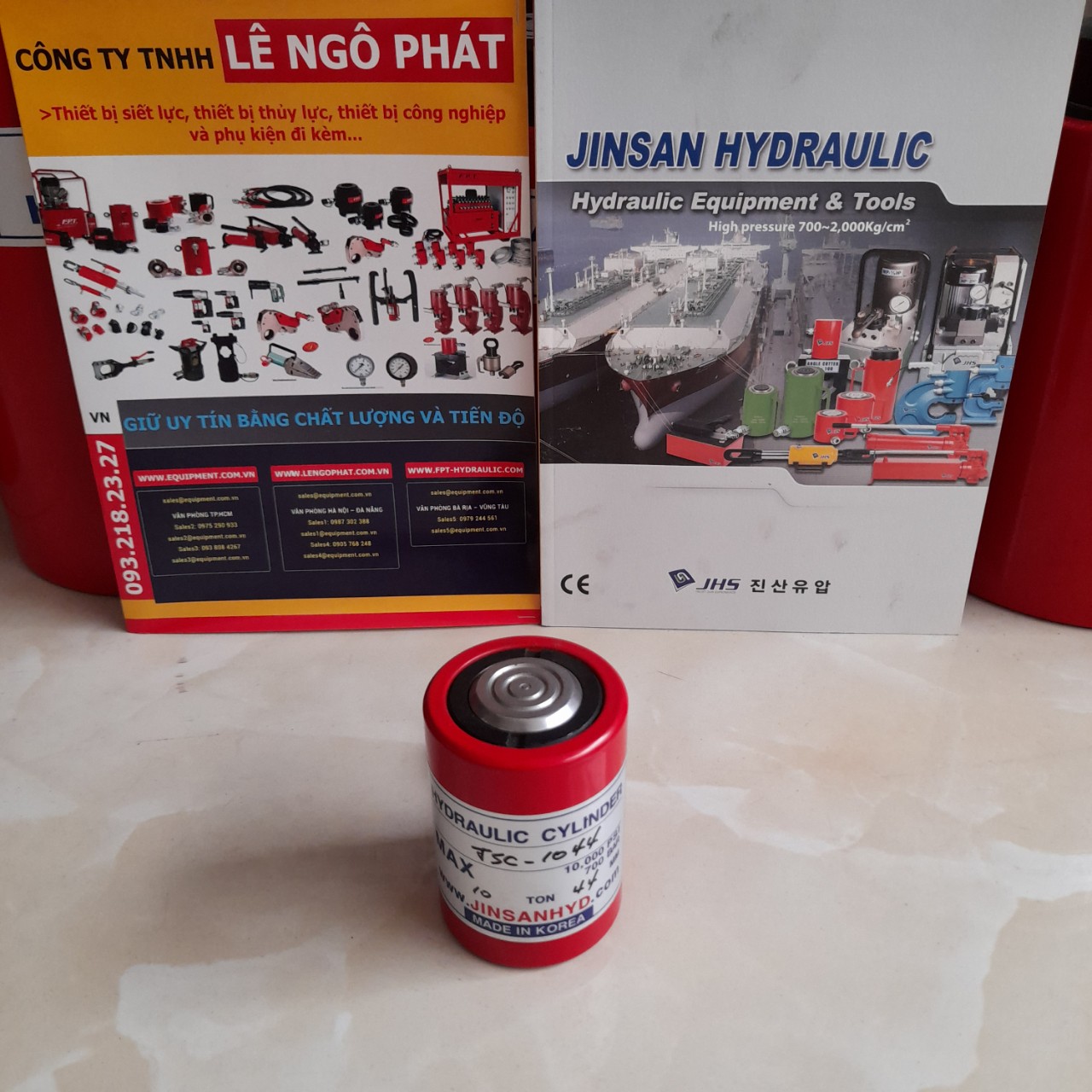 JSC-1044, Kích thủy lực lùn JHS 10 tấn hành trình 44 mm