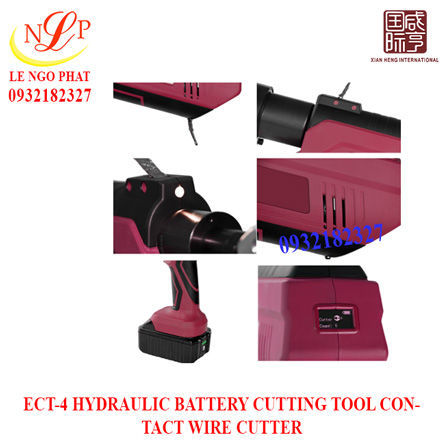 ECT-4 HYDRAULIC BATTERY CUTTING TOOL CONTACT WIRE CUTTER Features: