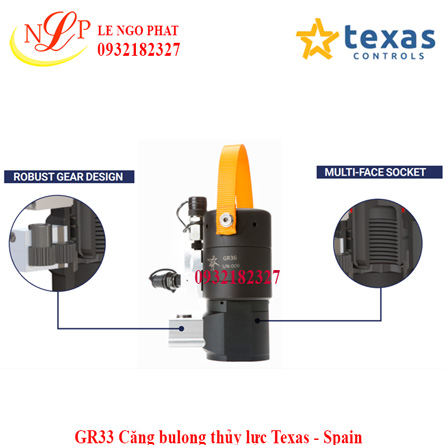 GR33 Căng bulong thủy lực Texas - Spain
