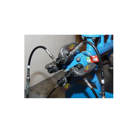 kẹp nóng mặt bích bằng thủy lực 