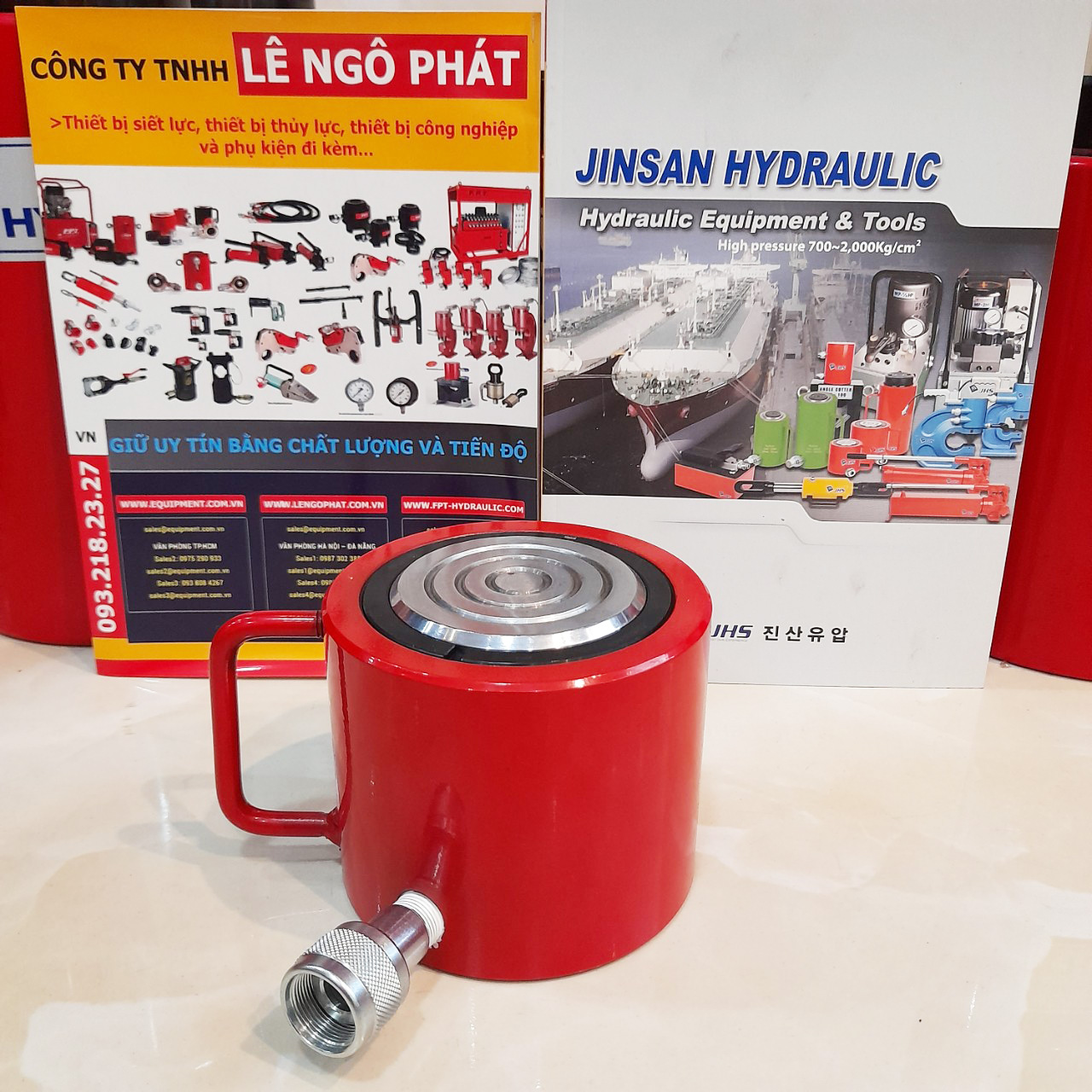 JSC-5050, Kích thủy lực lùn JHS 50 tấn hành trình 50 mm