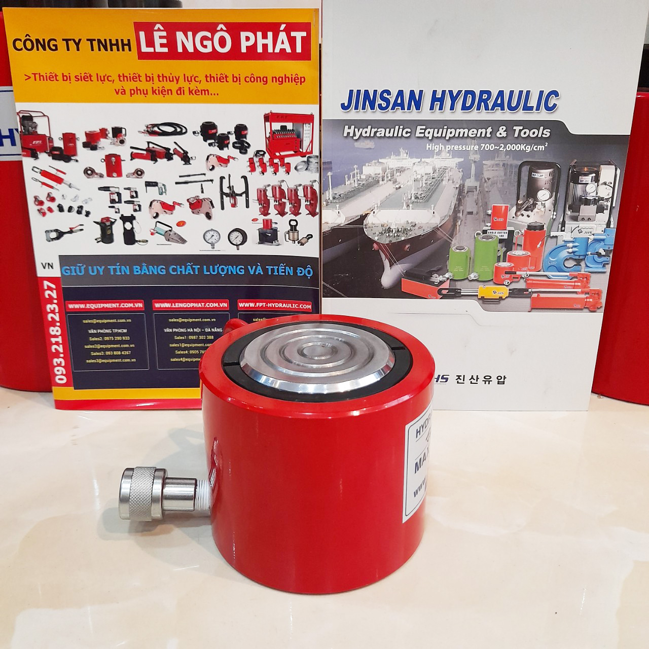 JSC-5050, Kích thủy lực lùn JHS 50 tấn hành trình 50 mm