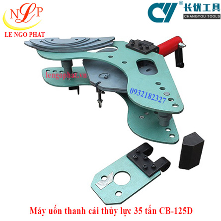 Máy uốn thanh cái thủy lực CB-125D