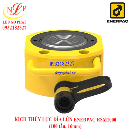 KÍCH THỦY LỰC ĐĨA LÙN ENERPAC RSM1000  (100 tấn, 16mm)