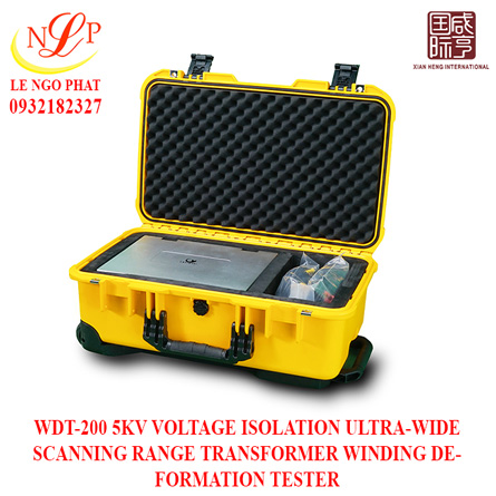 WDT-200 5KV VOLTAGE ISOLATION ULTRA-WIDE SCANNING RANGE TRANSFORMER WINDING DEFORMATION TESTER