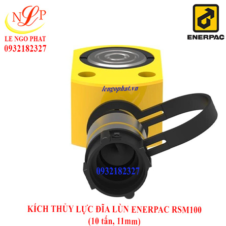 KÍCH THỦY LỰC ĐĨA LÙN ENERPAC RSM100 (10 tấn, 11mm)