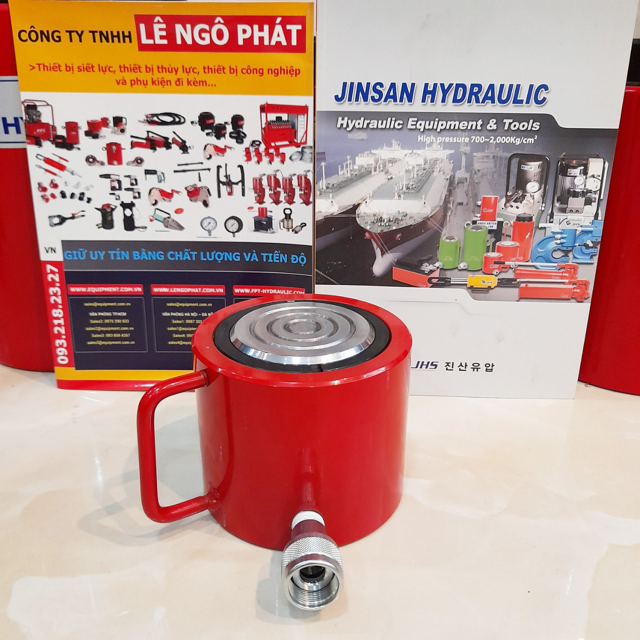 JSC-5050, Kích thủy lực lùn JHS 50 tấn hành trình 50 mm