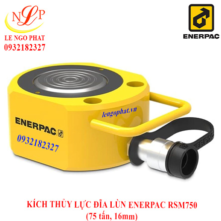 KÍCH THỦY LỰC ĐĨA LÙN ENERPAC RSM750  (75 tấn, 16mm)