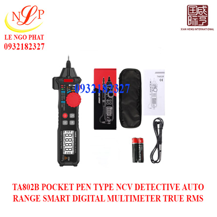 TA802B PORTABLE POCKET MINI PEN TYPE METER AUTOMATIC IDENTIFICATION DIGITAL MULTIMETER HIGH PRECISION