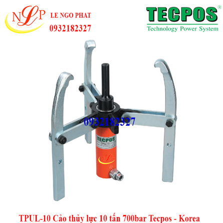 TPUL-10 Cảo thủy lực 10 tấn 700bar Tecpos - Korea