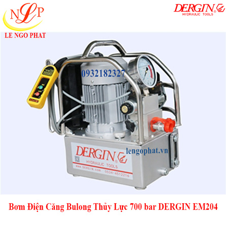 Bơm Điện Căng Bulong 700 bar DERGIN EMP204
