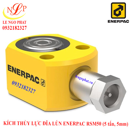 KÍCH THỦY LỰC ĐĨA LÙN ENERPAC RSM50 (5 tấn, 5mm)