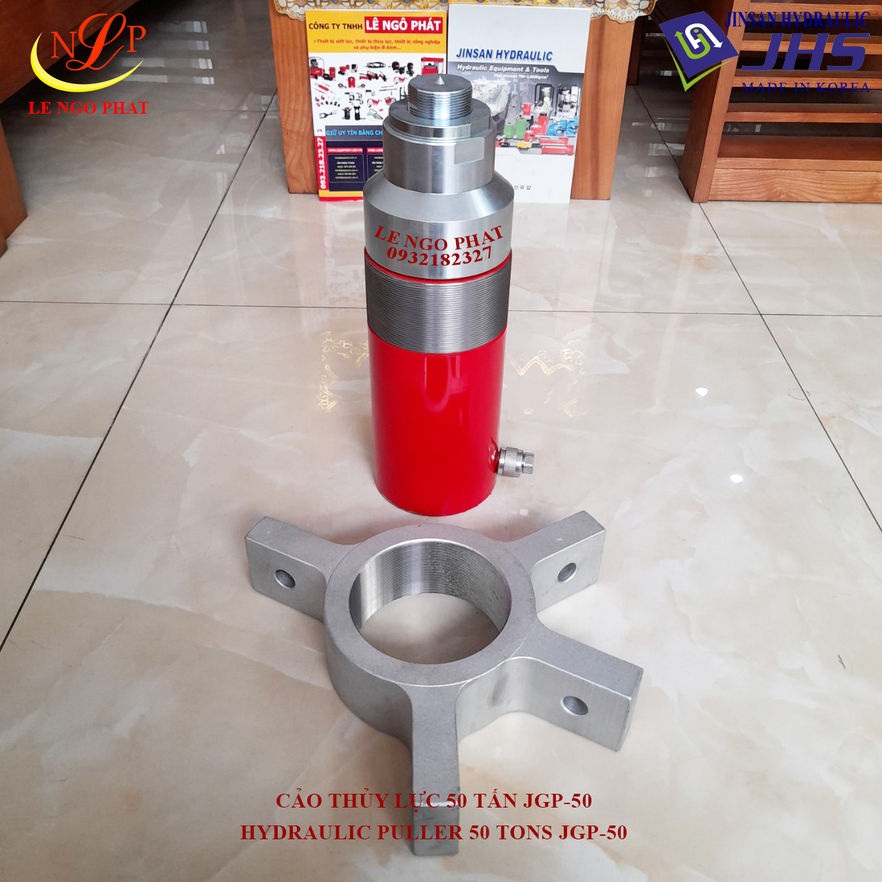 JGP-50, cảo thủy lực 50 tấn JHS - Korea