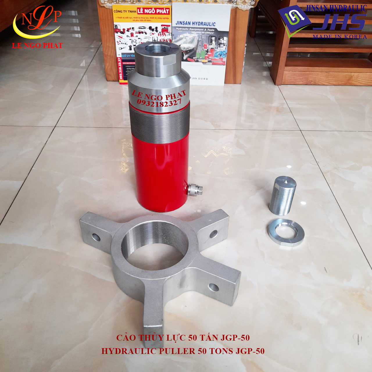 JGP-50, cảo thủy lực 50 tấn JHS - Korea