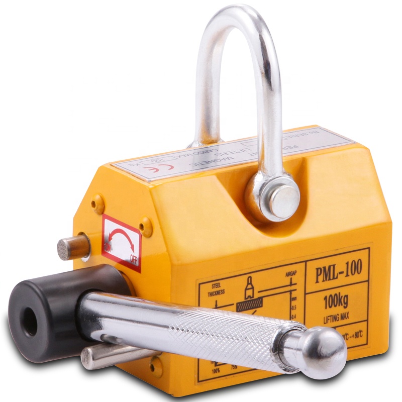 PML-100 (PML-1), nam châm nâng tay gạt 100Kg Kawasaki