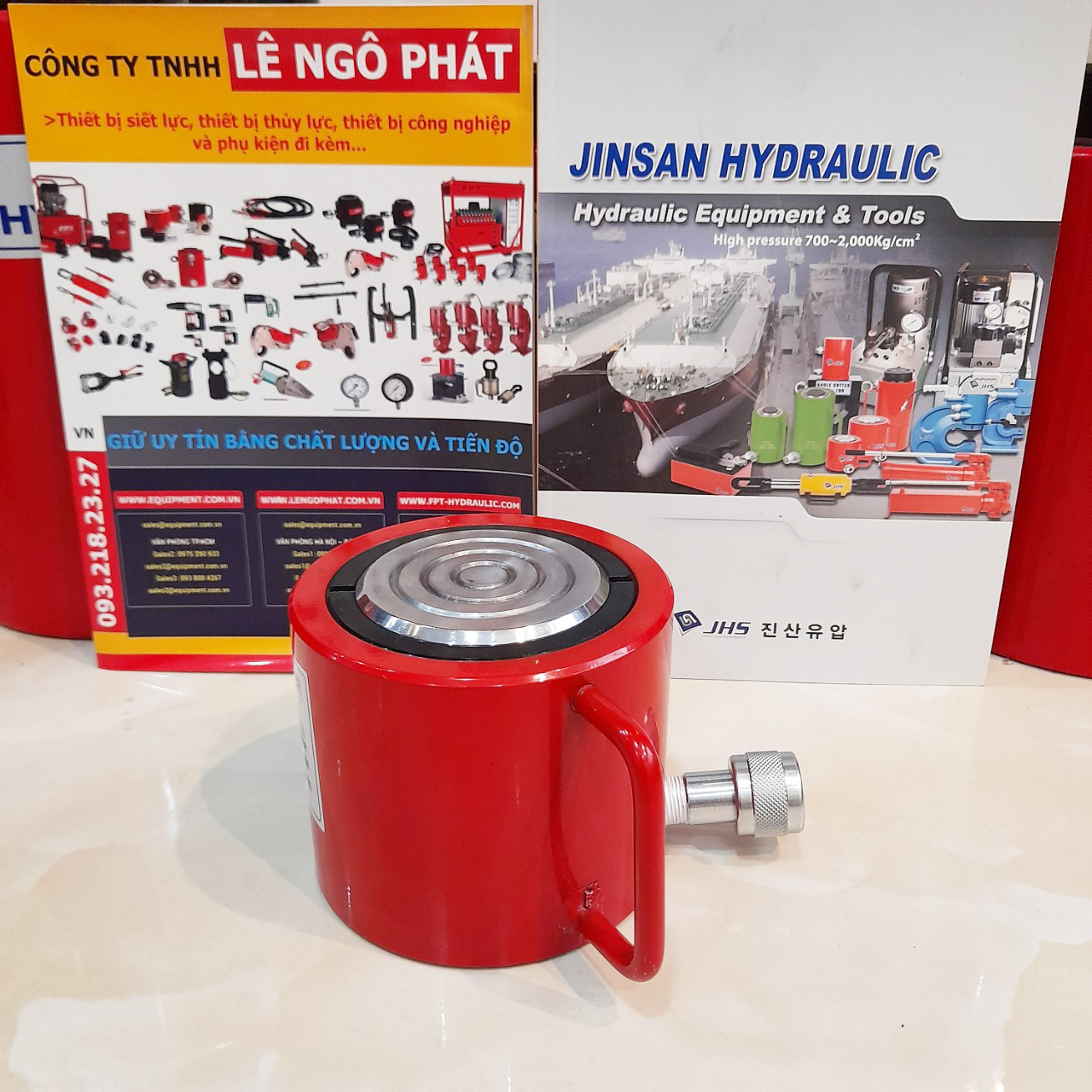 JSC-5050, Kích thủy lực lùn JHS 50 tấn hành trình 50 mm