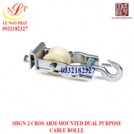 SHGN-2	CROS ARM-MOUNTED DUAL PURPOSE CABLE ROLLE