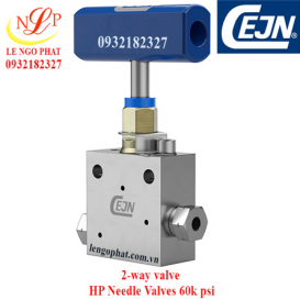2-way valve 60k psi - 34 Nm