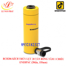 RCH206 KÍCH THỦY LỰC 20 TẤN RỖNG TÂM 1 CHIỀU ENERPAC (20tấn, 155mm)