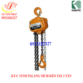 PALANG XÍCH KÉO TAY 3 TẤN (3 tấn, 3 mét)