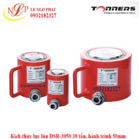 Kích thủy lực lùn DSR-3050 30 tấn, hành trình 50mm