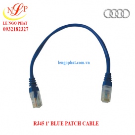 RJ45 1' BLUE PATCH CABLE