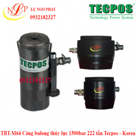 TBT-M64 Căng bulong thủy lực 1500bar 222 tấn Tecpos - Korea