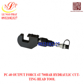 PC-40 OUTPUT FORCE 6T 700BAR HYDRAULIC CUTTING HEAD TOOL