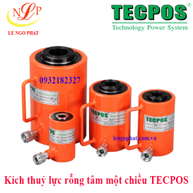 KÍCH THUỶ LỰC RỖNG TÂM MỘT CHIỀU TECPOS (TCH-20150)