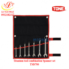 Titanium tool combination Spanner set TMS700