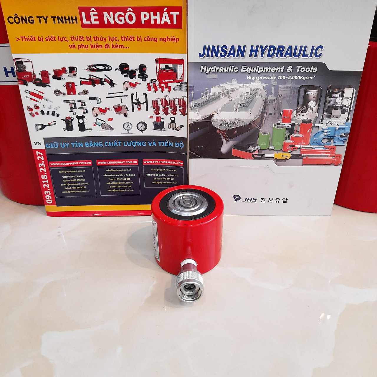 JSC-2025, Kích thủy lực lùn JHS 20 tấn hành trình 25 mm