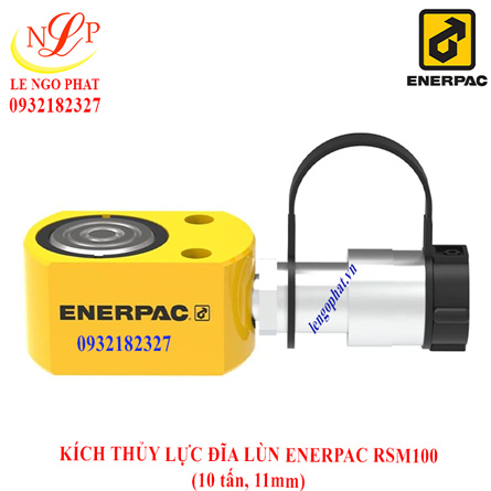 KÍCH THỦY LỰC ĐĨA LÙN ENERPAC RSM100 (10 tấn, 11mm)
