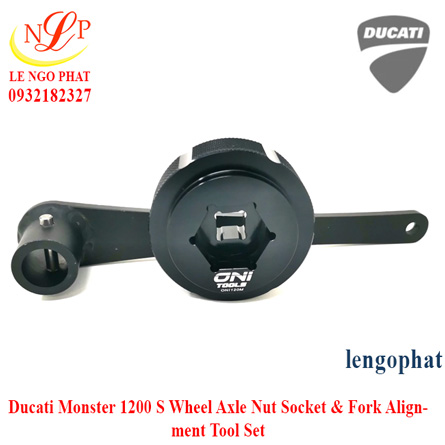 Ducati Monster 1200 S Wheel Axle Nut Socket & Fork Alignment Tool Set