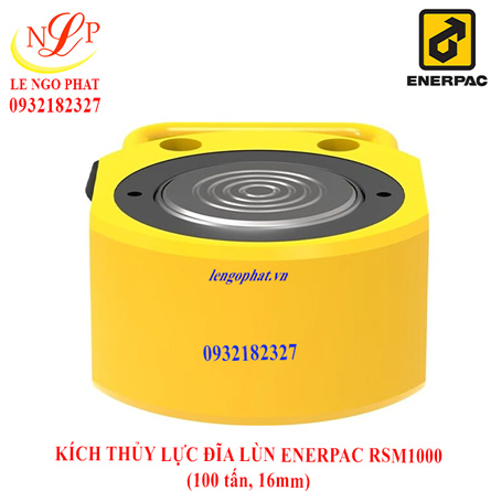 KÍCH THỦY LỰC ĐĨA LÙN ENERPAC RSM1000  (100 tấn, 16mm)