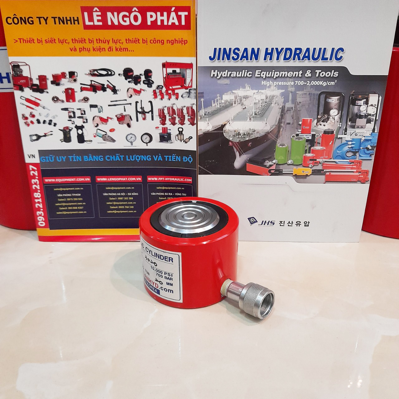 JSC-3020, Kích thủy lực lùn JHS 30 tấn hành trình 20 mm