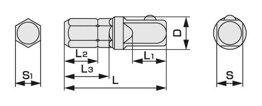 Bit adapter BTA2