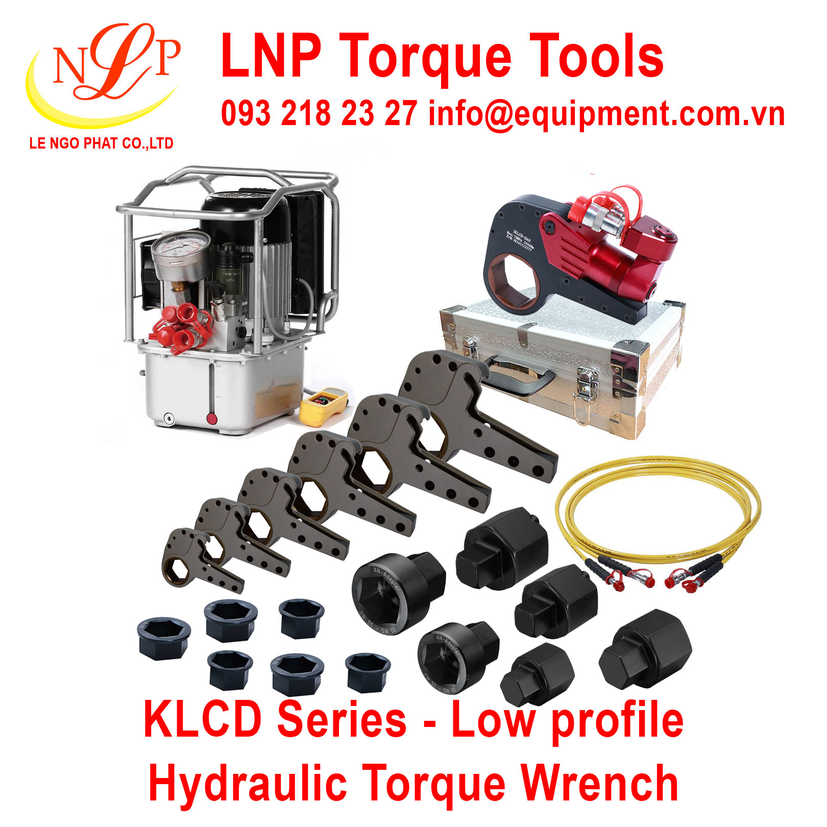 Cờ lê thủy lực đầu tròng LKCD