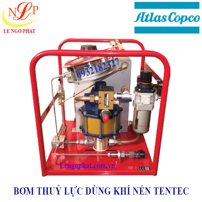 BƠM THUỶ LỰC DÙNG KHÍ NÉN TENTEC (HTT.6272.000.E)