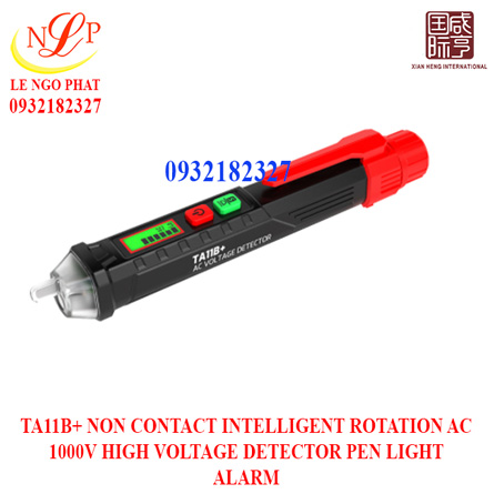 TA11B+ NON CONTACT INTELLIGENT ROTATION AC 1000V HIGH VOLTAGE DETECTOR PEN LIGHT ALARM