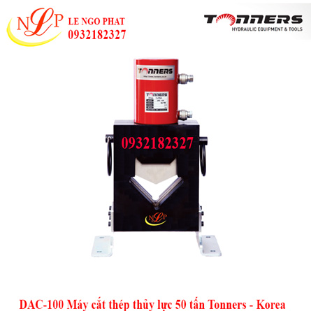 DAC-100 Máy cắt thép thủy lực 50 tấn Tonners - Korea