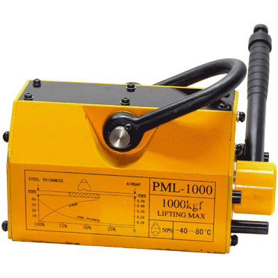 PML-1000 (PML-10), nam châm nâng tay gạt 1000Kg Kawasaki